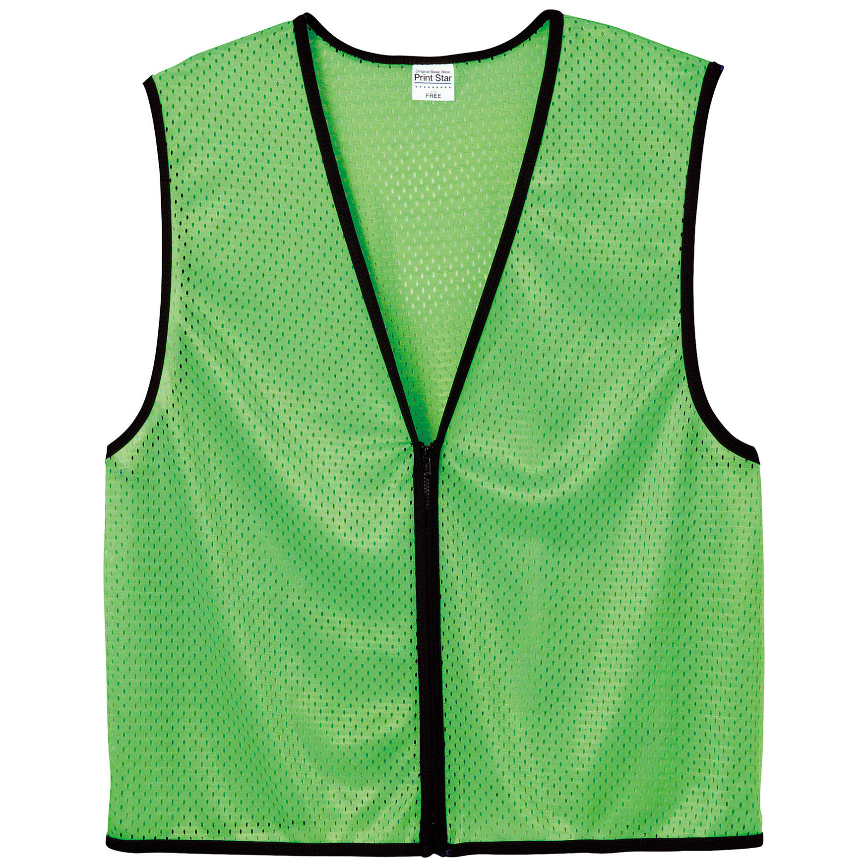 ジップアップビブス【00036-ZBS】