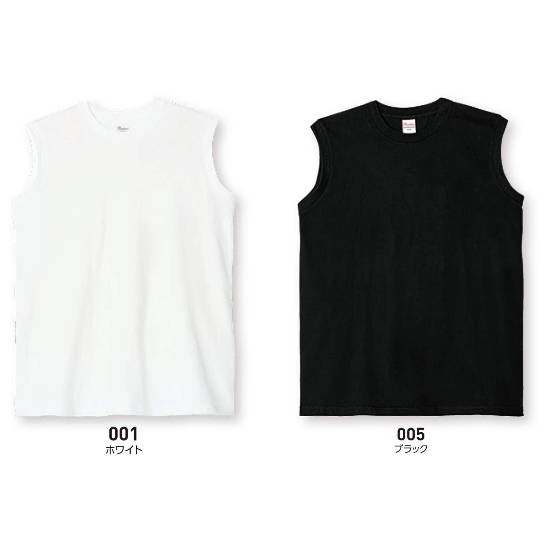 5.6オンス ヘビーウェイトスリーブレスTシャツ【00115-CNS】