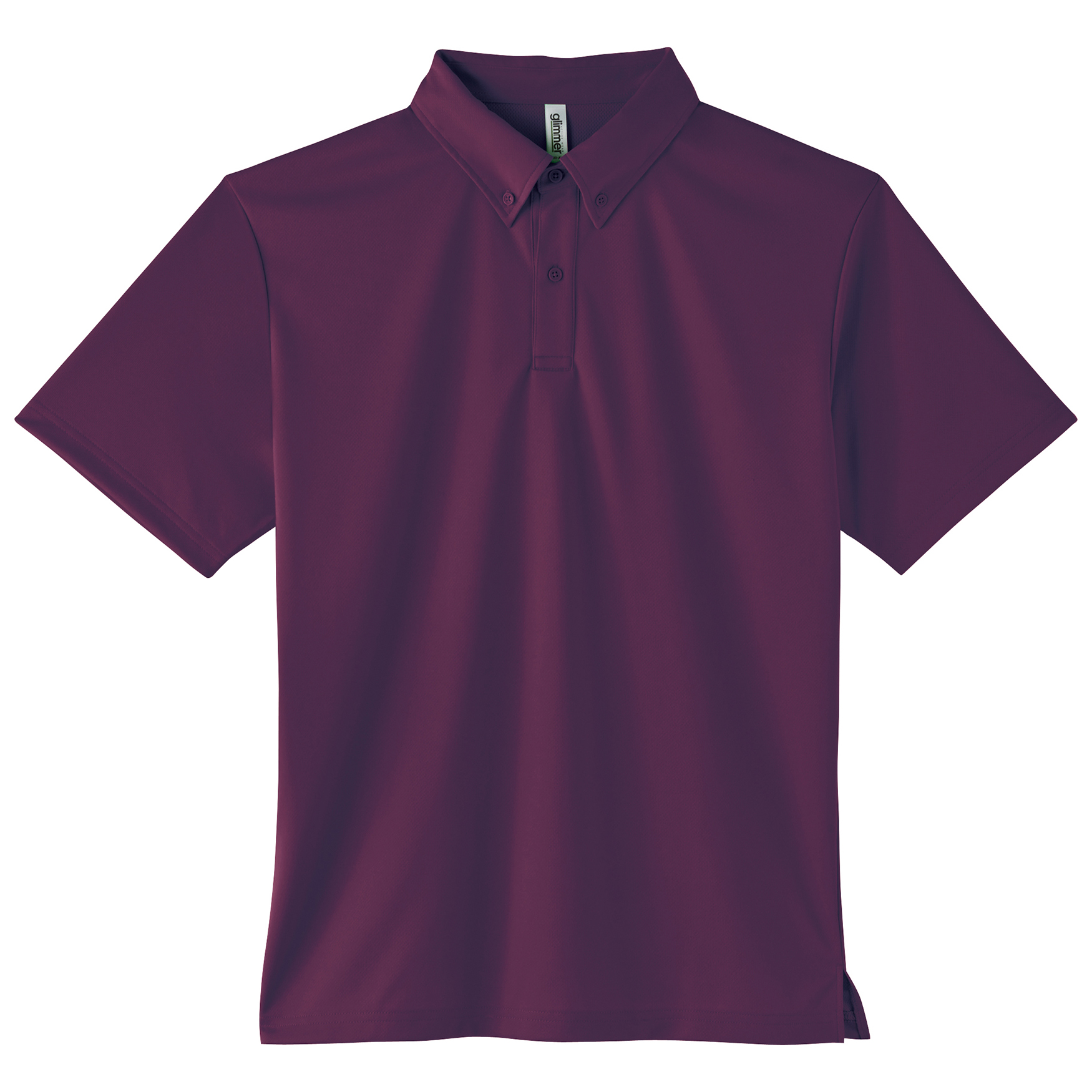 4.4オンス　ドライボタンダウンポロシャツ（ポケット無し）【00313-ABN】