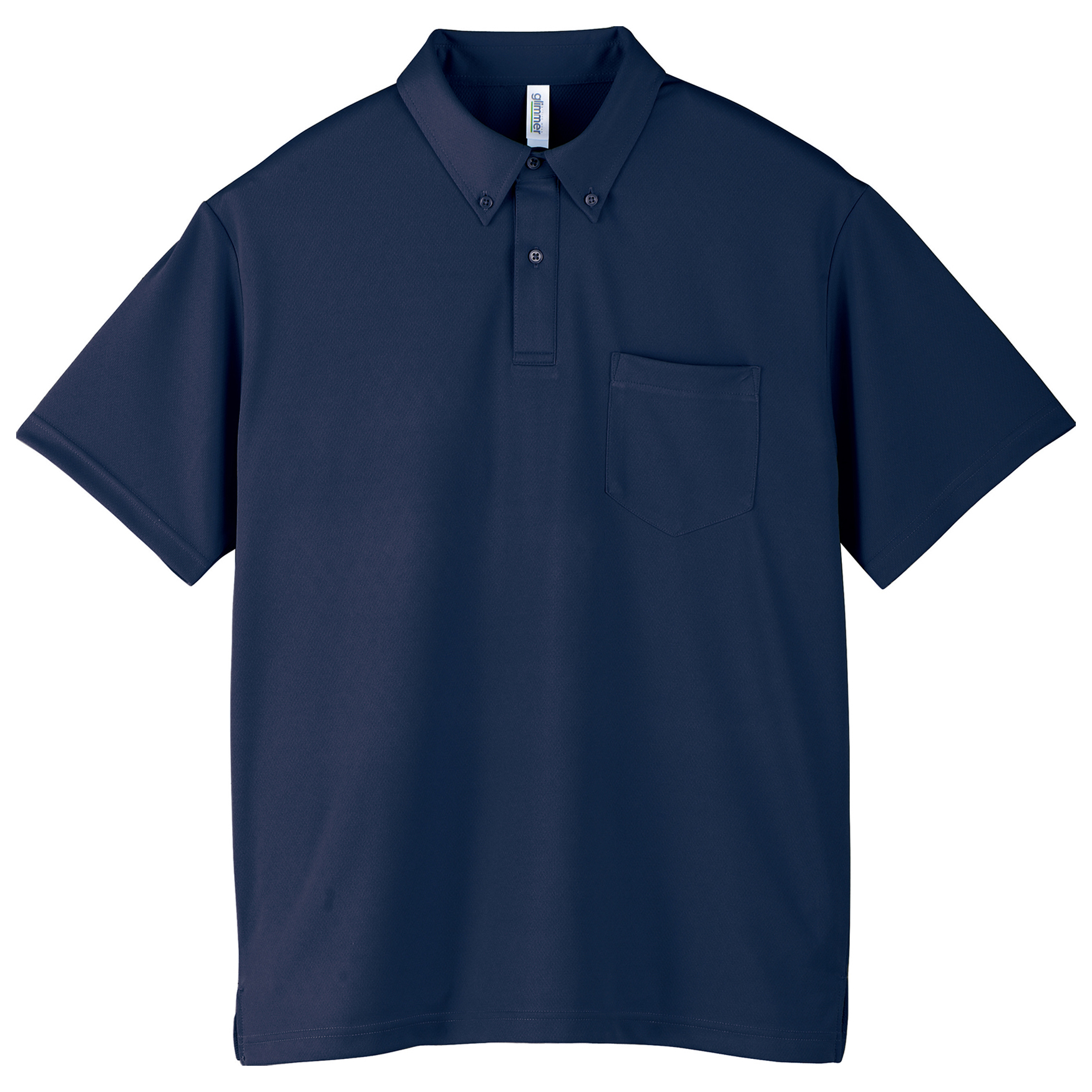 4.4オンス　ドライボタンダウンポロシャツ（ポケット付き）【00331-ABP】