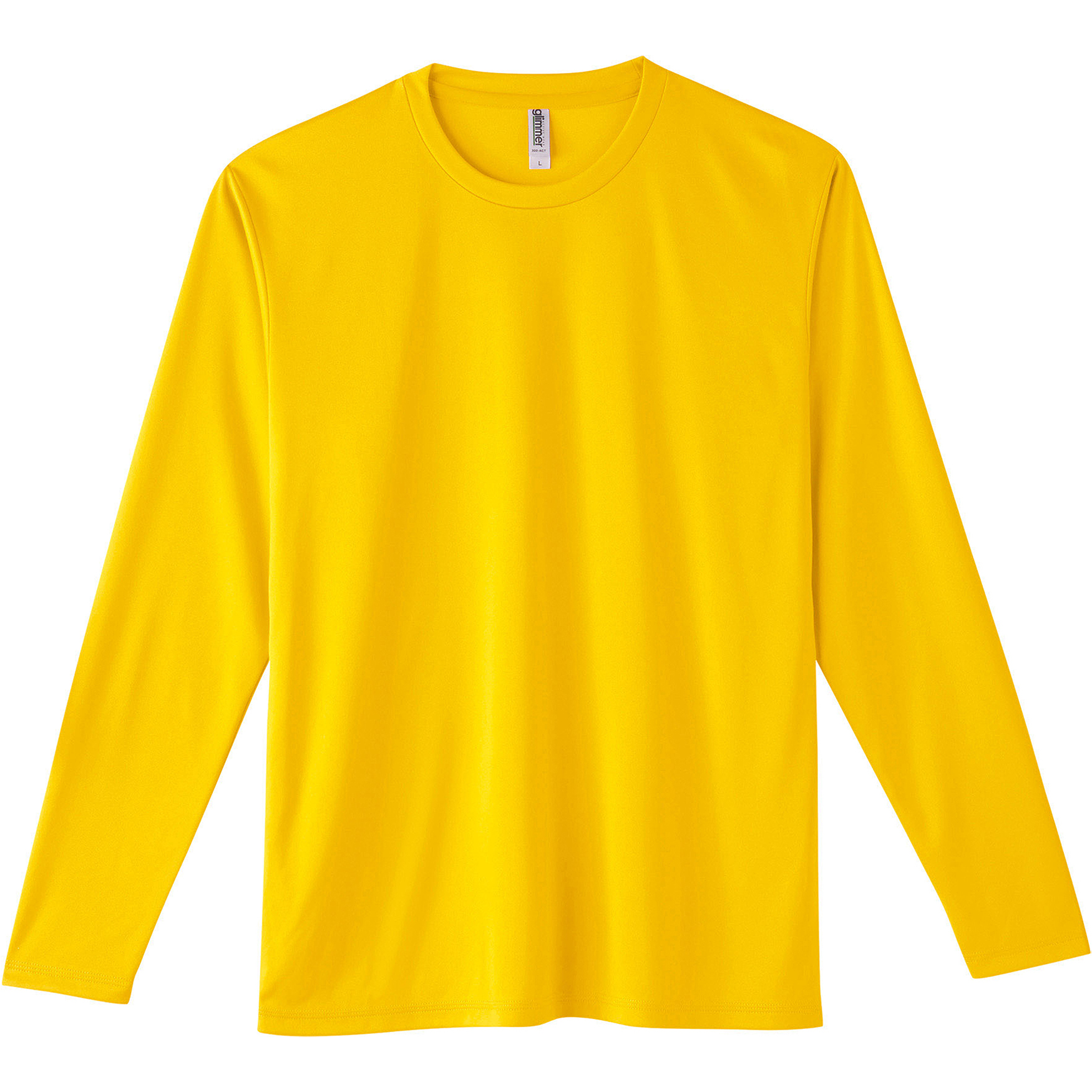 3.5オンス インターロック ドライ長袖Tシャツ【00352-AIL】