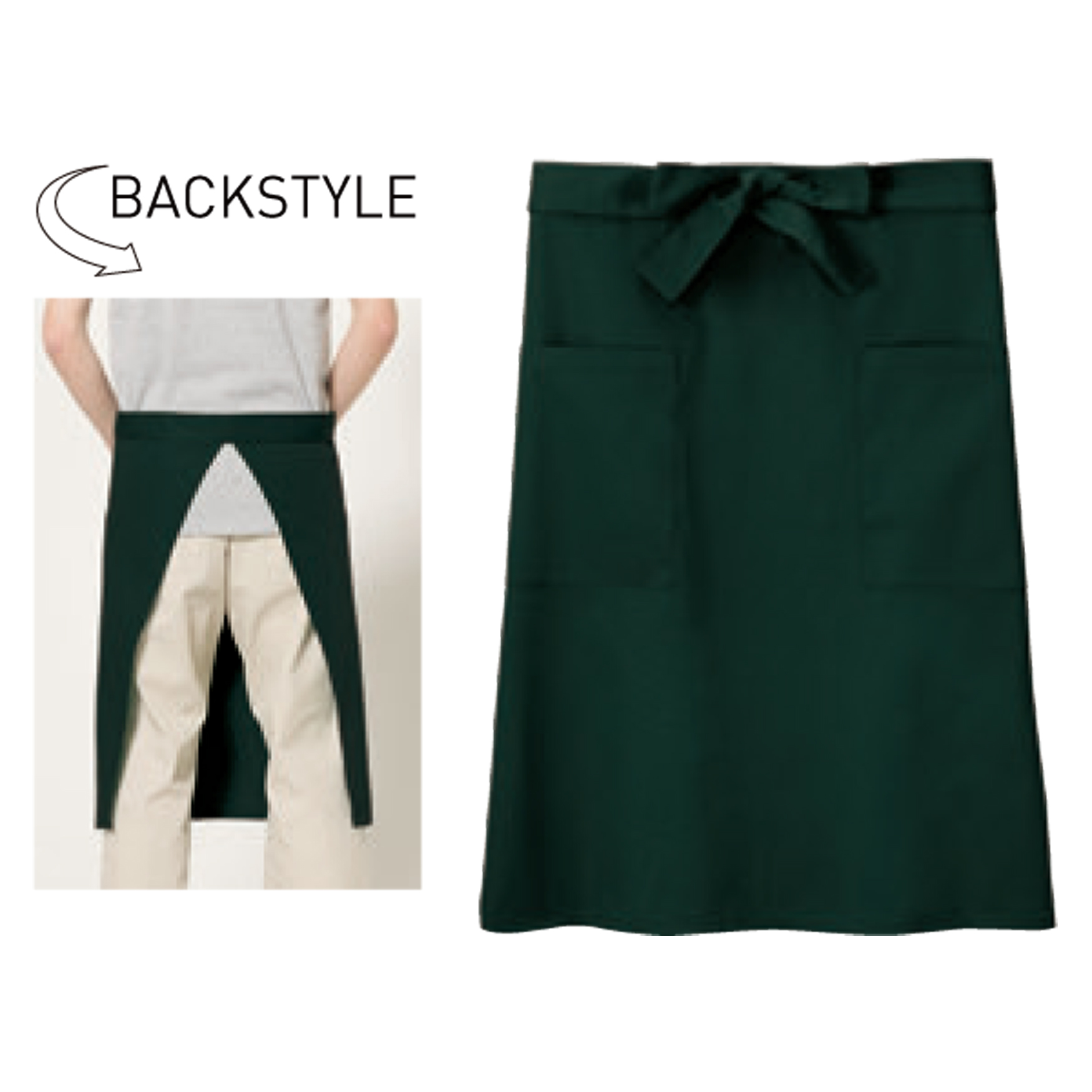 ミドルエプロン【00876-MMA】