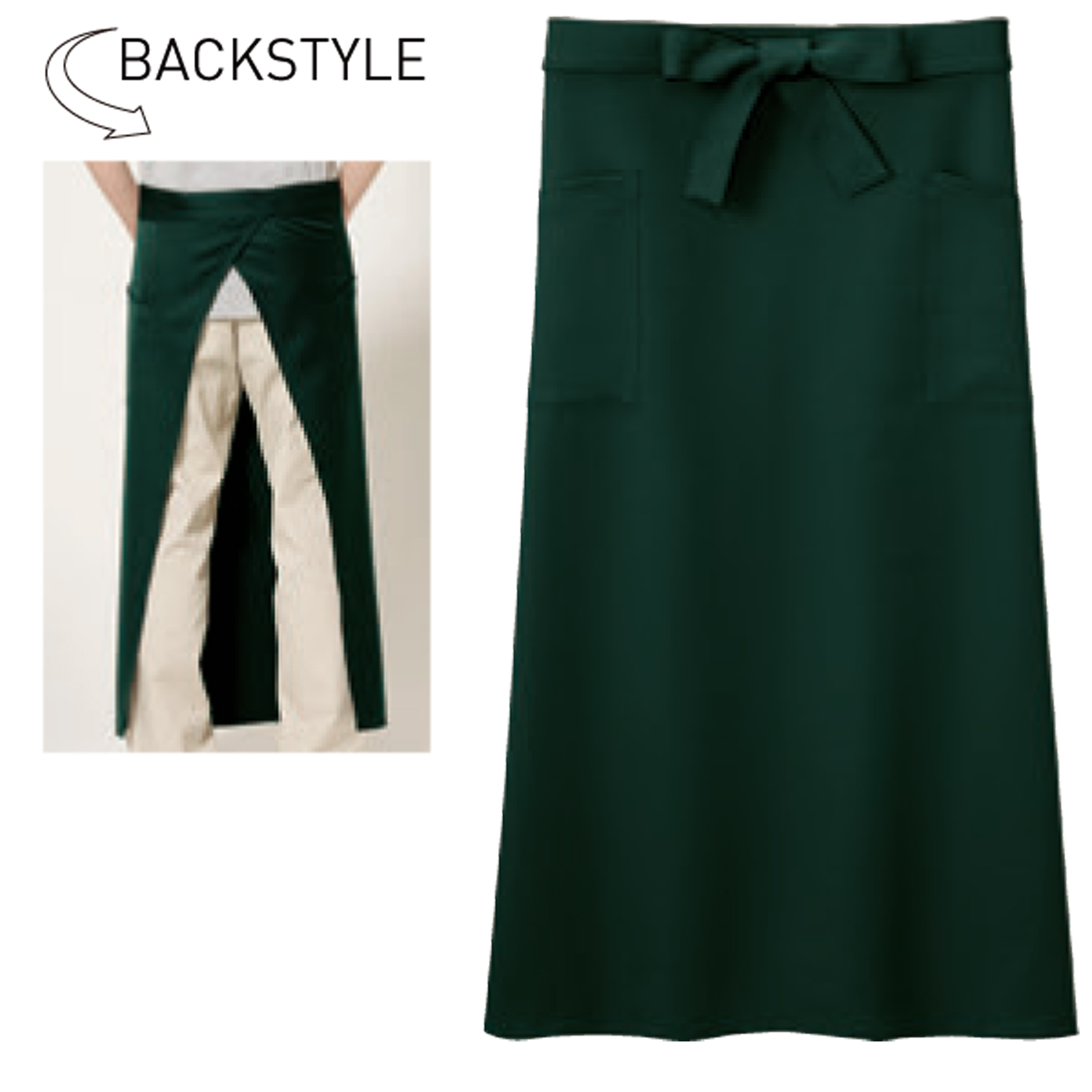 ポリソムリエエプロン【00879-PSA】