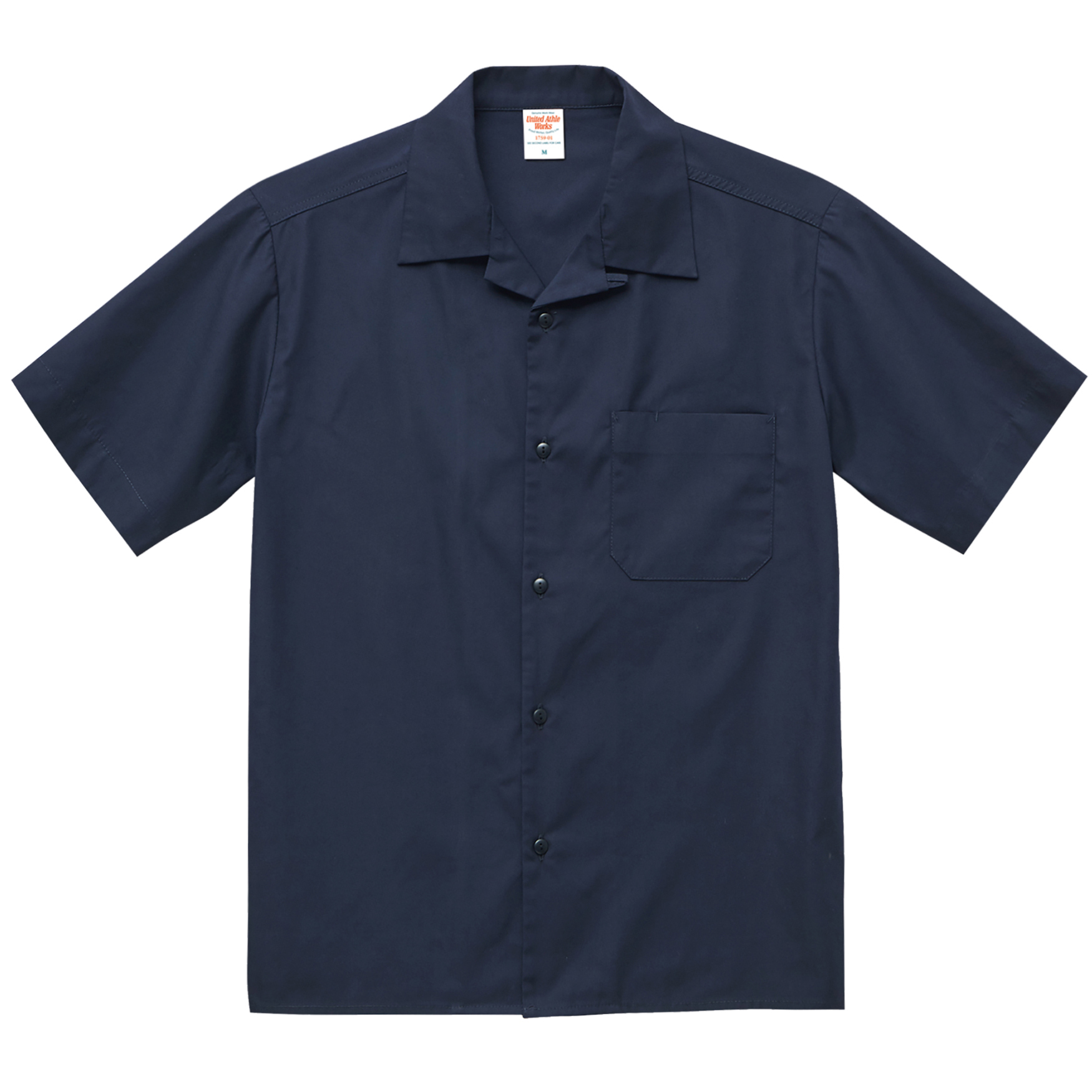 T/C オープンカラー シャツ【1759-01 】