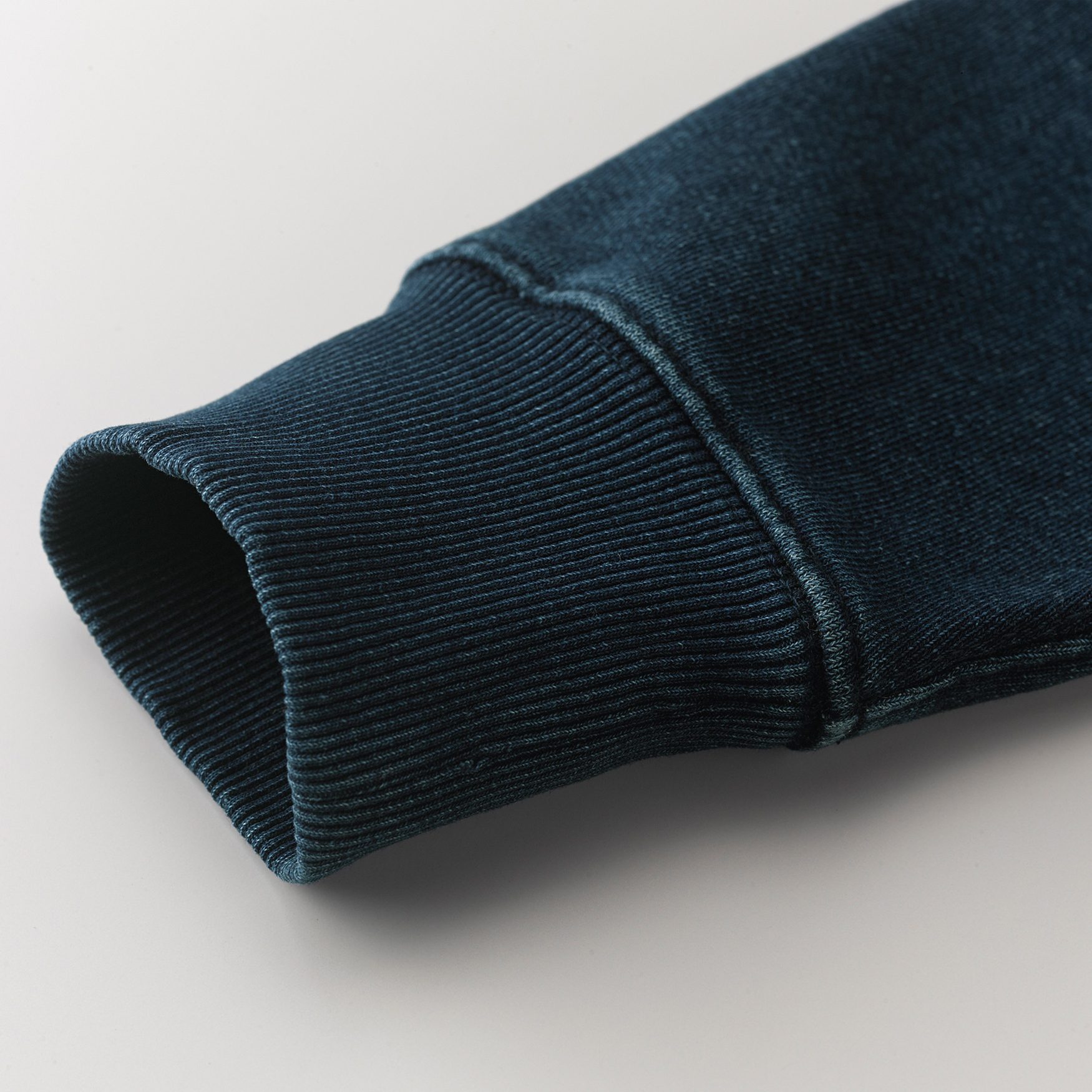 12.2オンス クルーネック デニムスウェット【3906-01】