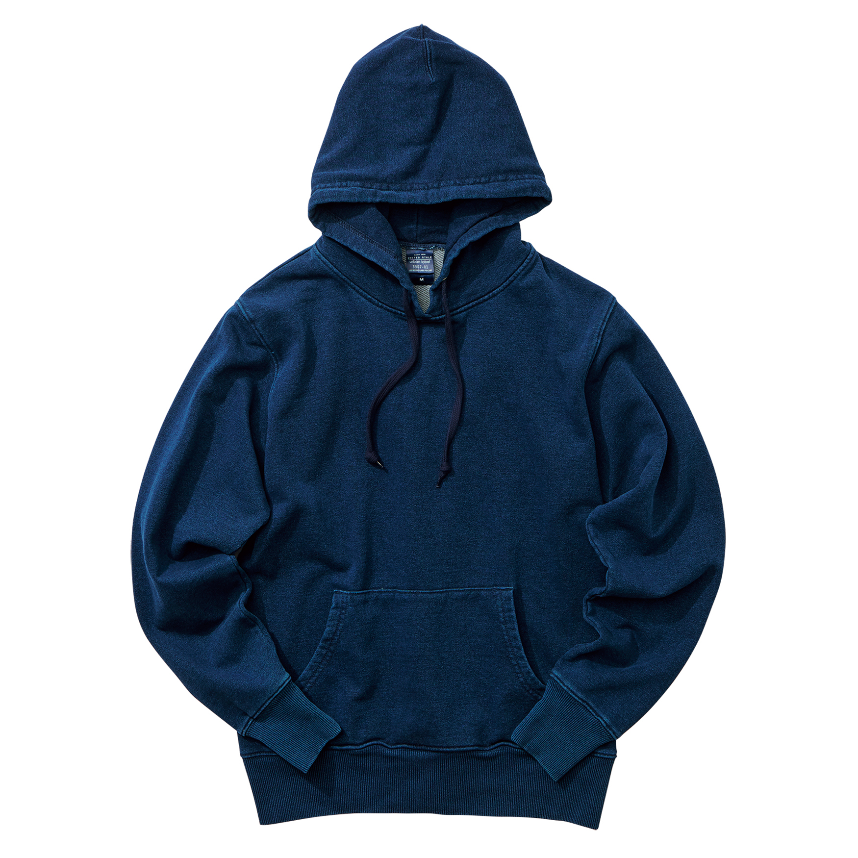 12.2オンス デニムスウェット プルオーバー パーカ【3907-01】