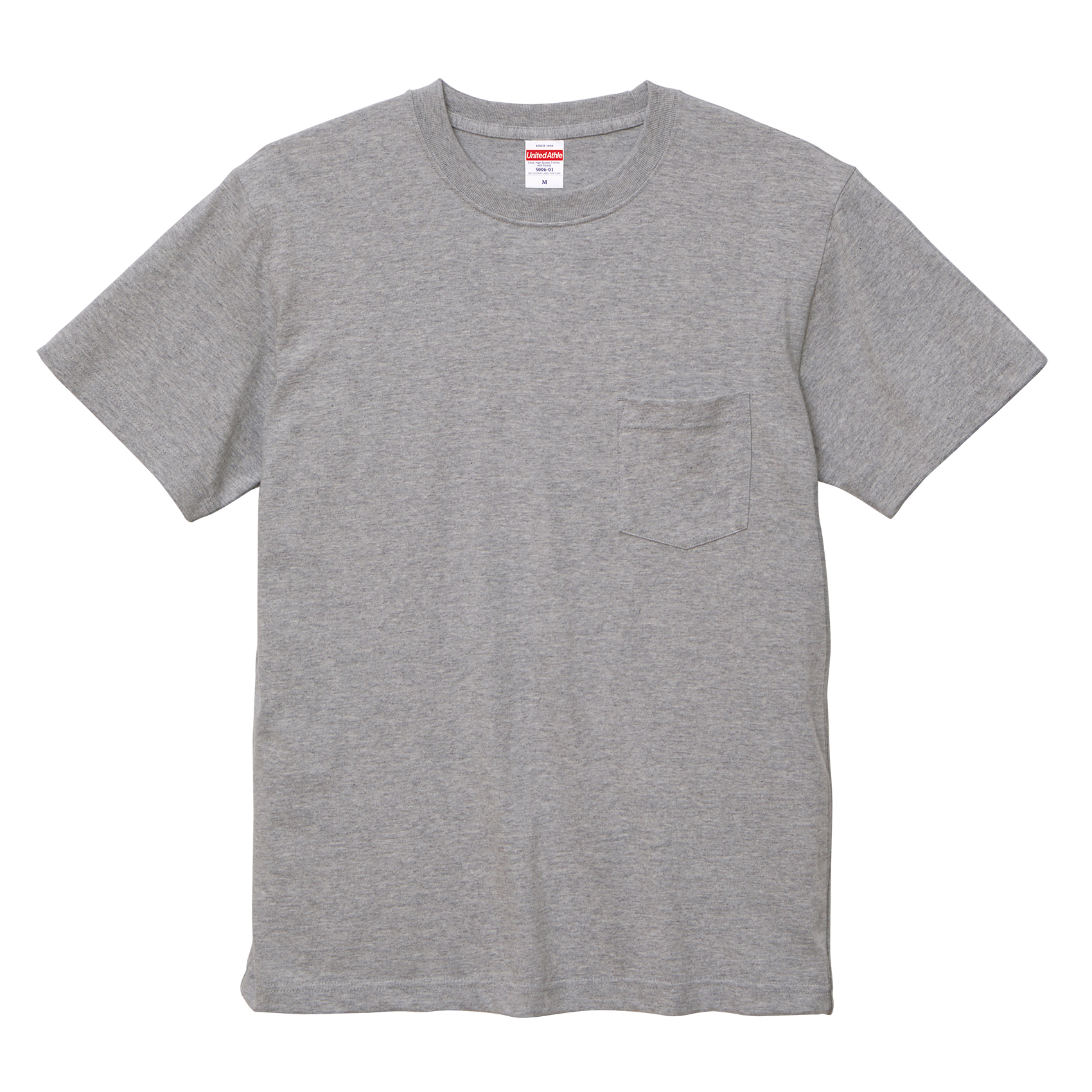 5.6オンス ハイクオリティー Tシャツ（ポケット付）【5006-01】