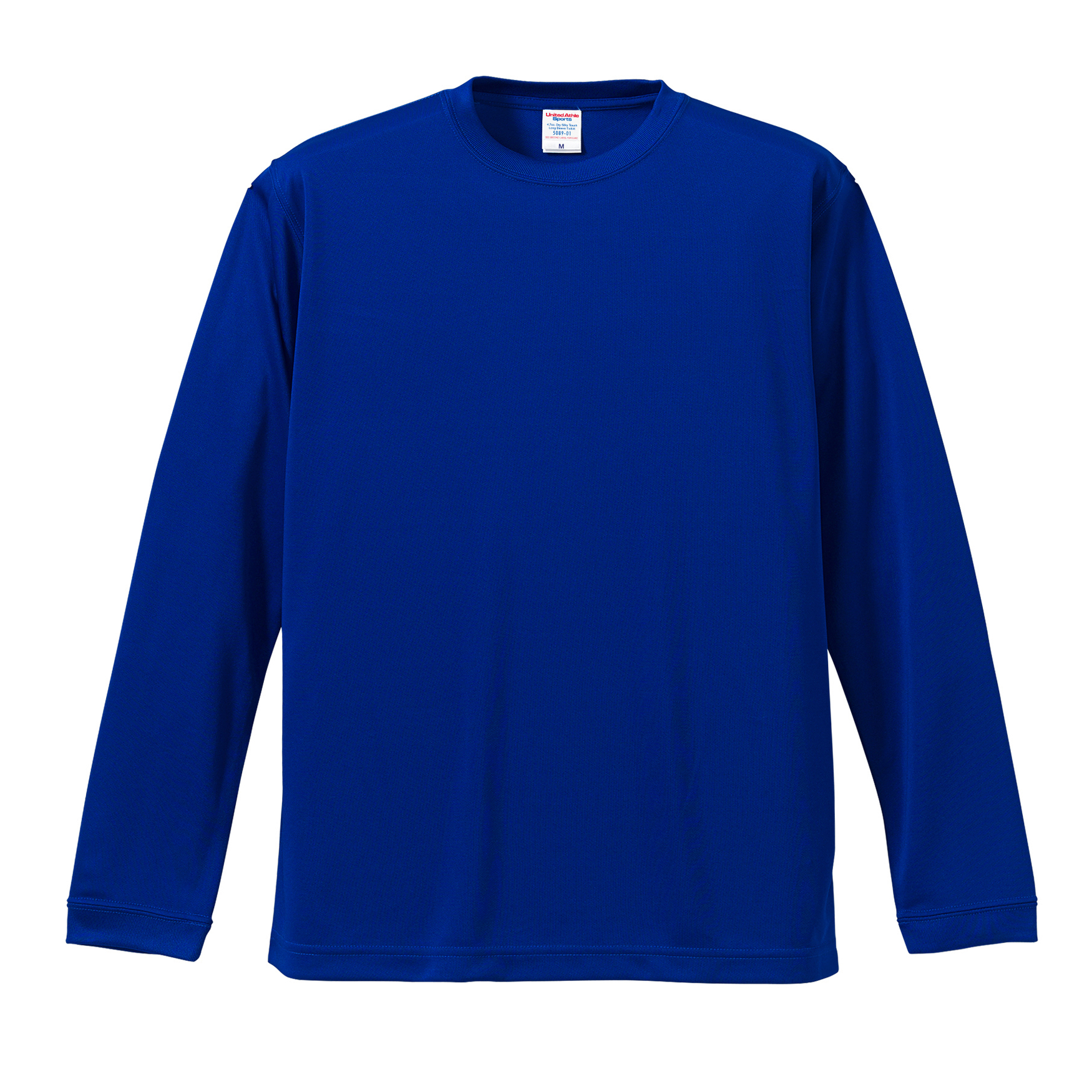 4.7オンス ドライシルキータッチ ロングスリーブTシャツ（ローブリード）【5089-01】