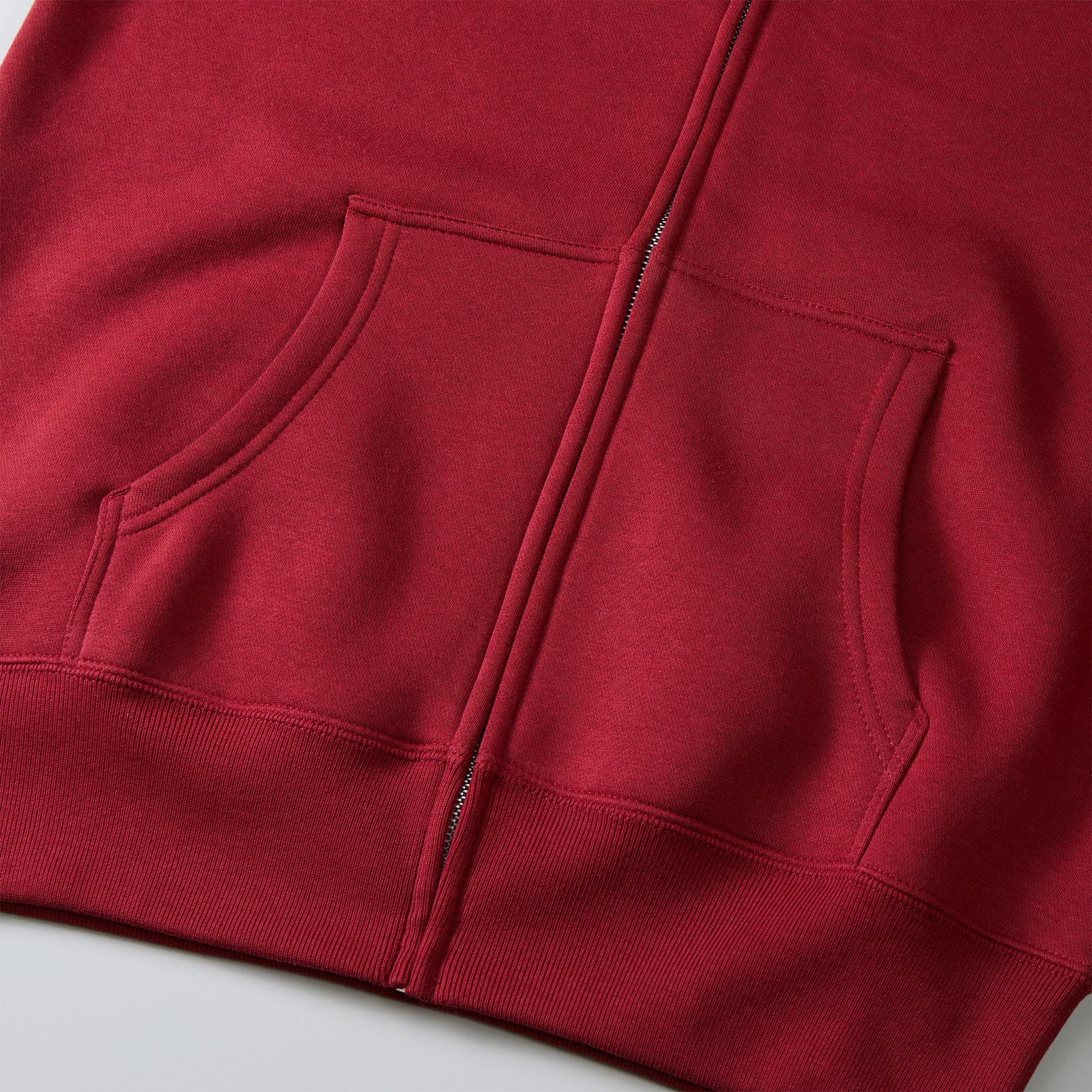 10.0オンス T/C スウェット フルジップ パーカ（裏起毛）【5620-01】