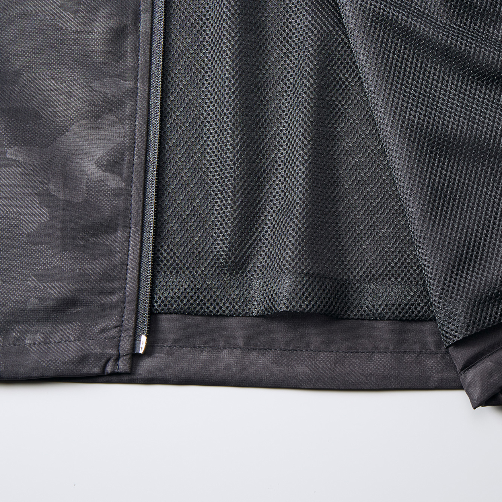 マイクロリップストップ フルジップ パーカ（裏地付）【7067-01】