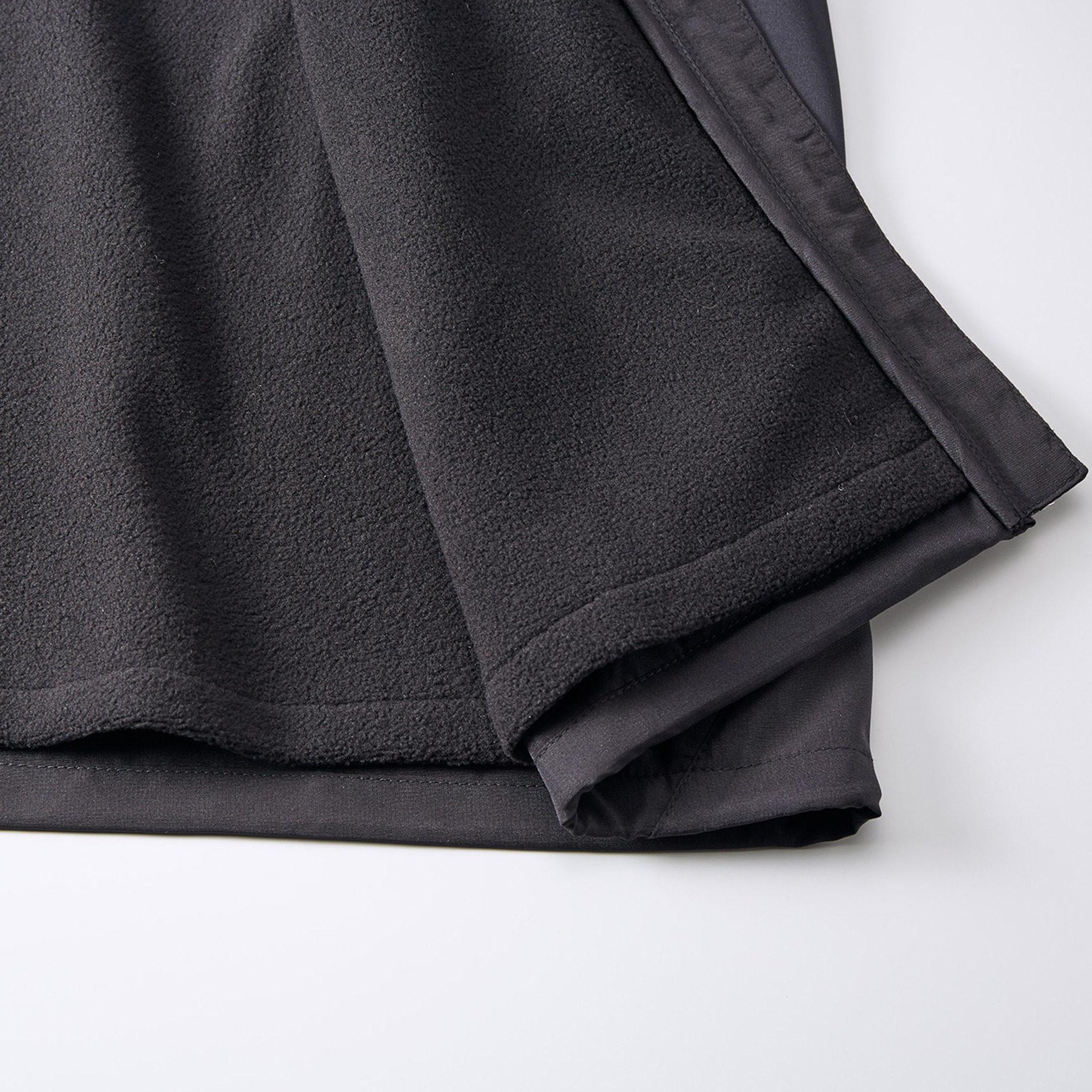 マイクロリップストップ フードイン ジャケット（裏フリース）【7069-01】