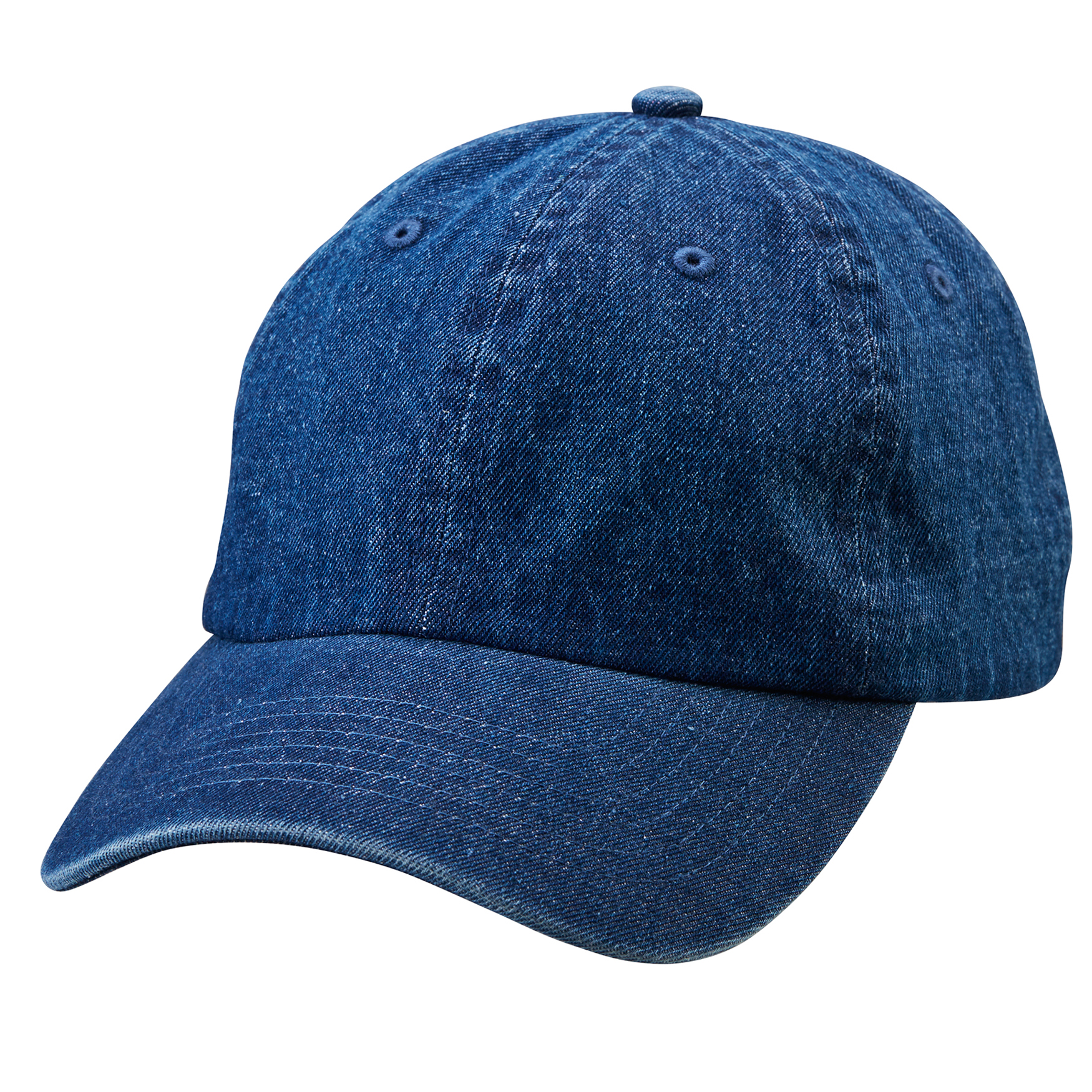 デニム ウォッシュ ロー キャップ【9671-01】