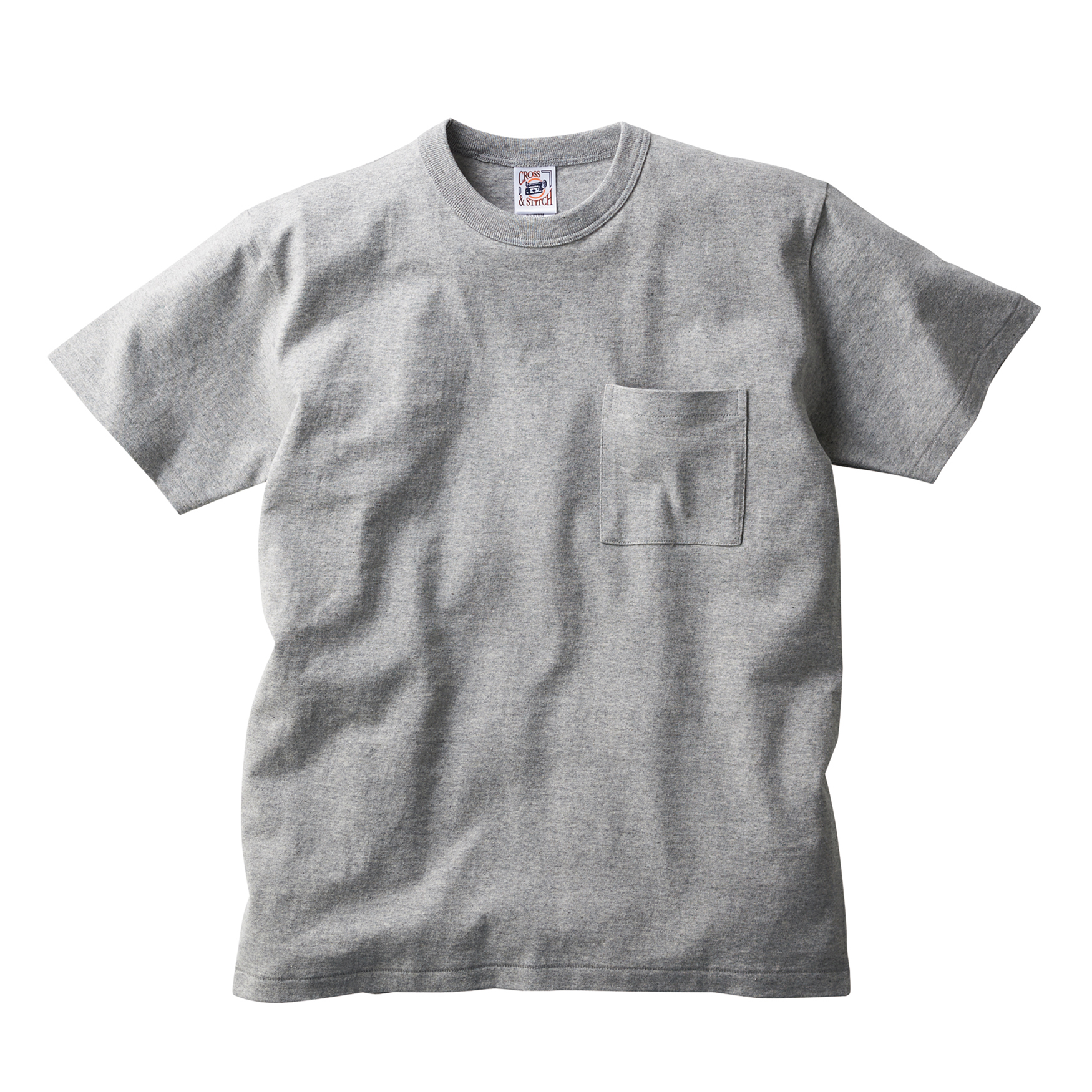 オープンエンド マックスウェイト バインダーネック ポケットTシャツ【OE1119】