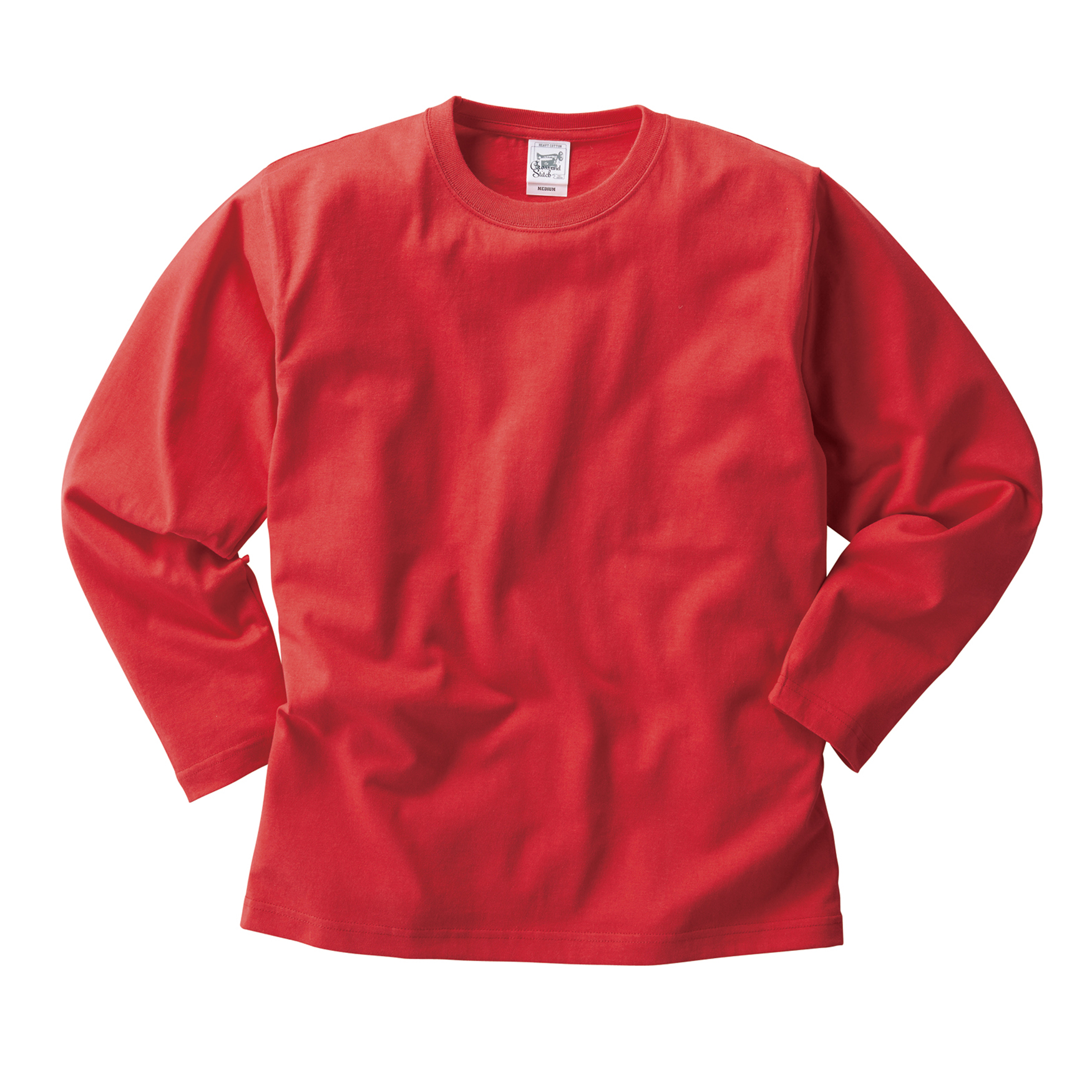 オープンエンド マックスウェイトロングスリーブTシャツ（リブ無し）【OE1210】